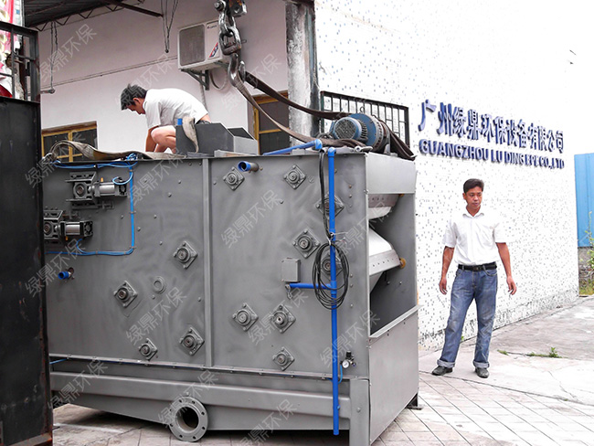 電子廠、電鍍污泥脫水（東莞） 1